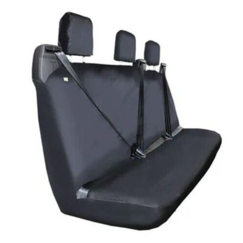 Heavy Duty Designs Ford Custom Black Rear 3 Seat Bench Cover - HDDFCCBLK731