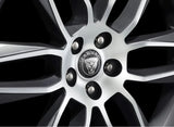 Genuine Jaguar XF XE FPace EPace Carbon Fibre Center Caps Set - JX5M-1A096-AA