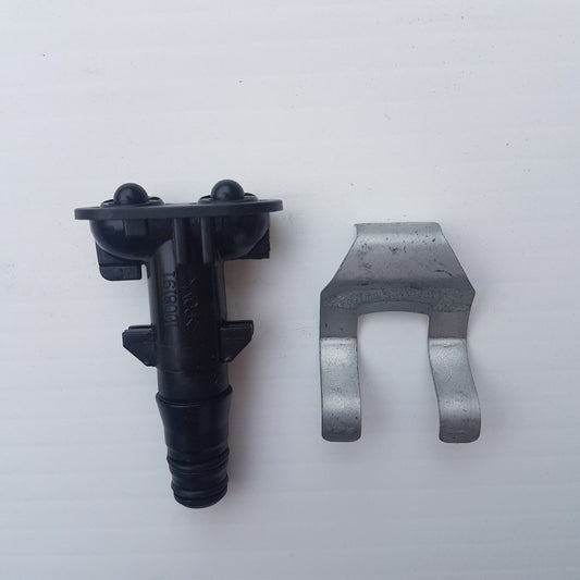 Genuine Range Rover L322 Left Hand Headlight Washer Jet LR010792 - & FREE CLIP