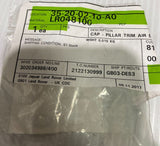 Genuine Range Rover 13+ RH Ebony Headliner Pillar Trim Safety Bag Cap LR048100