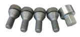 Genuine Ford Ka CCU 2008-2016 Locking Wheel Nut Kit - 1554643