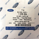 Genuine Ford Focus 2012-2015/Mondeo/S-Max Front Power Seat Adjust Switch 1379224