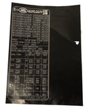Genuine Land Rover Range Rover Sport 2014-2022 'E' Approval Label - LR138614