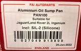 Genuine FAI Autoparts Jaguar/Land Rover Oil Sump Pan PAN100