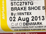 AllMakes Land Rover Defender 1987 - 2006 Rear Brake Shoe Set System - STC2797G