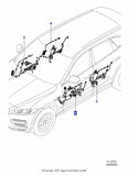 Genuine Jaguar F-Pace 2016+ Passenger Door Harness - T4A5029