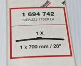 Genuine Motorcraft Ford S-Max/Galaxy 2006-2015 LH Wiper Blade 700mm 1694742