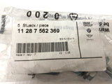 Genuine BMW 10mm Hex-Head Bolts M6x1.00x20mm Grade 8.8 5PCS - 11287562369
