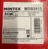 Mintex 131.8 x 66.9 x 18.2mm Set of Car Brake Pads Fits Daimler/Jaguar MDB2413
