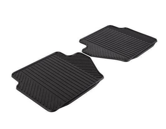 Genuine Ford Fiesta Mk7 Rear Rubber Contoured Car Floor Mats 2008-2019 - 1526902