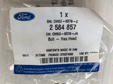 Genuine Ford Hex Head Flywheel Bolt (M10x26MM) 2584857