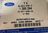 Genuine Ford Transit MK8 Rear Suspension Leaf Spring U Bolt 55mm - 1388244