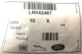 Genuine Jaguar Land Rover Disco/XF Screw M8 X 25MM Pack Of 10-LR042467/C2D25279