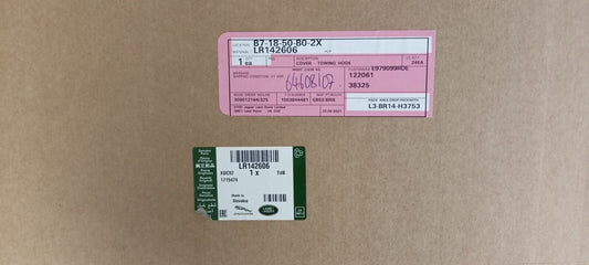 Genuine Land Rover Discovery 5 2017+ Towing Hook Opening Cover LR142606