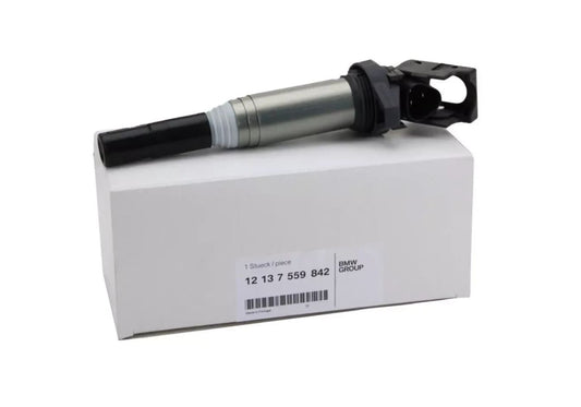 Genuine BMW E81 E87 E90 E93 E60 E61 F10 F11 E63 E64 Ignition Coil - 12137559842