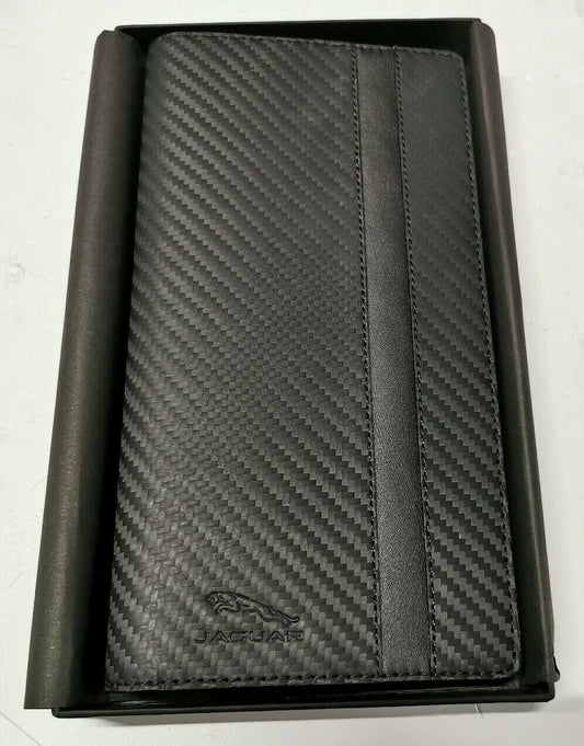 Genuine Jaguar Leather Jacket Wallet - Black - 50JSLGTRXJW