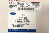 Genuine Ford Fiesta 2008-2016 RH Heated Mirror Glass 1671413