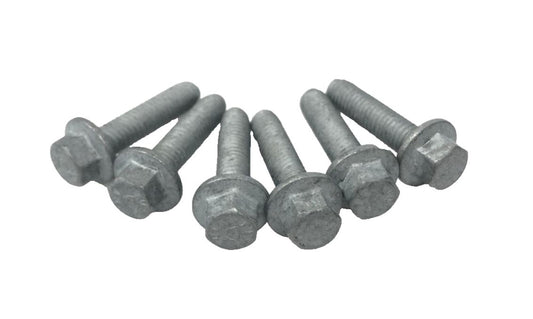 Genuine JLR Dicovery/XF Hex Head Screw M6 x 25 Pack Of 6- T2H3547/LR071842