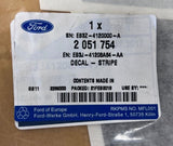 Genuine Ford Ranger TKE 2017-2019 RH Stripe Decal Kit 2051754