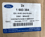 Genuine Ford Transit/Tourneo Connect CHC 16" Steel Wheels Brake Disc 1683384