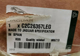 Genuine Jaguar XJ 04-09 Autolux RH Front Door Armrest Warm Charcoal C2C26357LEG