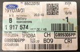 Genuine Ford Focus/Kuga/C-Max/Mon/Transit Battery 700A - 1917574