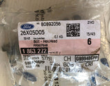 Genuine Ford EcoSport CR6/Fiesta CE1 Pack Of 6 M10 x 16mm Bolt 1863272