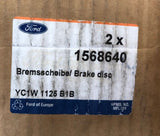 Genuine Ford Transit RWD 2000-2006 Front Brake Discs 1568640