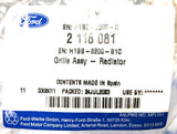 Genuine Ford Fiesta CE1 2017+ Front Bumper Centre Radiator Grille Assy - 2118081