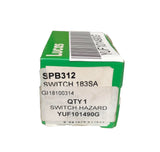 Genuine Lucas Hazard Warning Lamp Switch For Defender 90/110 - YUF101490G