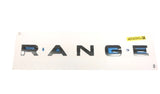 Genuine Land Rover RR Velar Dark Atlas "RANGE" Rear Name Plate- LR173888