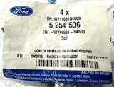 Genuine Ford Mustang/GT/Transit BOLT M6 x 20MM Pack Of 4 - 5254506
