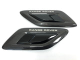 Genuine Range Rover Sport L494 Carbon Fibre Bonnet Vents - LR128556 LR128557