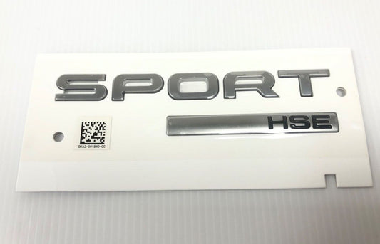 Genuine Range Rover Sport 2014+ Chrome Sport Badge Name Plate LR113651
