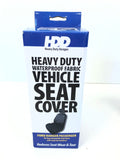 HDD Tailored Black Waterproof Front Passenger Seat Cover for Ford Ranger 2016+