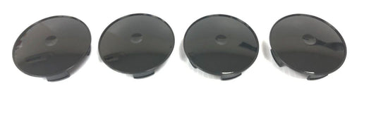 Brand New Jaguar Aftermarket Wheel Centre Caps (Pack of 4) In Black