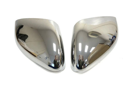 Genuine Jaguar XE XF XK XJ Chrome Wing Mirror Covers - T4N19242/T4N19243