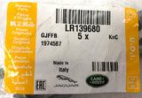 Genuine Land Rover Fuel Injector Clamp Bolt M6 x 74 mm Pack Of 5 - LR139680