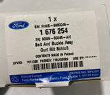 Genuine Ford S-Max/Galaxy 2006-2012 LH Seat Belt Buckle - 1676254