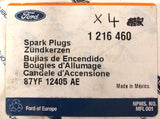 Genuine Ford Ecosport/Fiesta/Scorpio/Transit Spark Plugs Set x 4 1216460