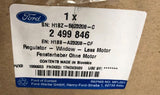 Genuine Ford Fiesta CE1 2017+ RH Less Motor Window Regulator 2499846