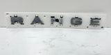 Genuine Range Rover Velar 2017+ Rear Name Plate Dark Atlas LR104327