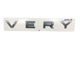 Genuine Land Rover Discovery 5 2017+ "Very" Front Name Plate LR083091