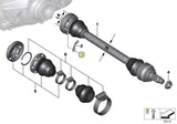 Genuine BMW E46 E12 Torx-Head Bolt Screw M10x1.5x46 mm Grade 10.9 - 33211227664