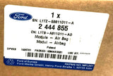 Genuine Ford Puma CF7 2020+ LH Air Bag Module - 2444855