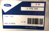 Genuine Ford Transit/Tourneo Custom Driveshaft Boot Clamp 108MM Pck Of 2-1774285