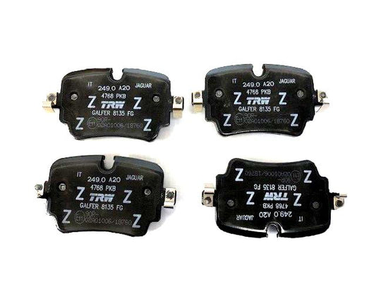 Genuine Jaguar XJ 2010 - 2019/F-Type 2013+ Rear 17" 326mm Brake Pad Kit C2D40929