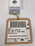 Genuine BMW E81 E87 Rear Window Wiper Blade - 61627138508