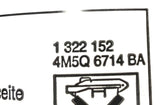 Genuine Ford Fiesta/Focus/Transit/Tourneo Oil Filter Assy - 1322152