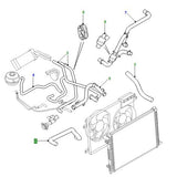 Genuine Land Rover Freelander (1.8 Petrol) Radiator Top Coolant Hose - PCH117860